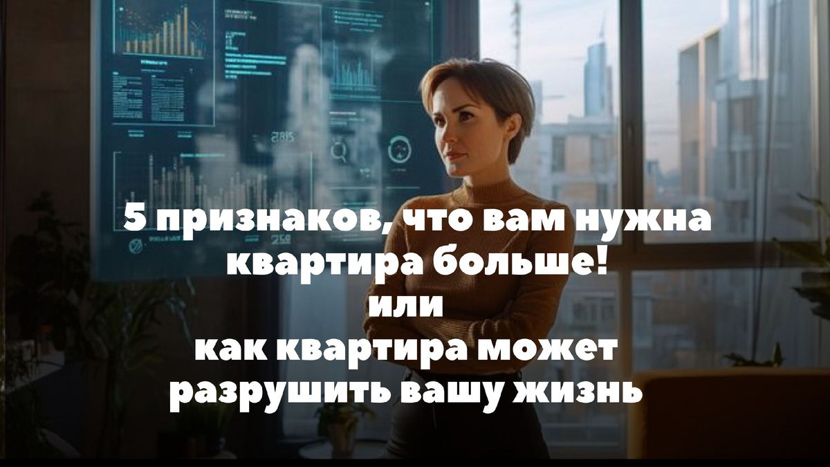 5 признаков, что вашей паре нужна квартира побольше: когда тесное пространство влияет на отношения